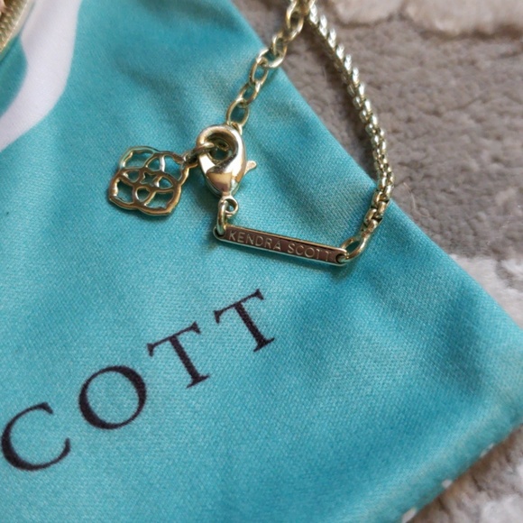 Kendra Scott Benning Tassel necklace Rose Gold - Picture 2 of 4